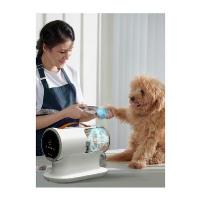 Vacuümborstel 5-in-1 huisdierverzorgingsset 600W huisdierdroger, blazer voor hond en kat